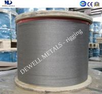 Art.15-4 STEEL WIRE ROPE (Ungalvanized and galvanized),CONSTRUCTION:6X19+FC;6X19+IWS;6X19W+IWR